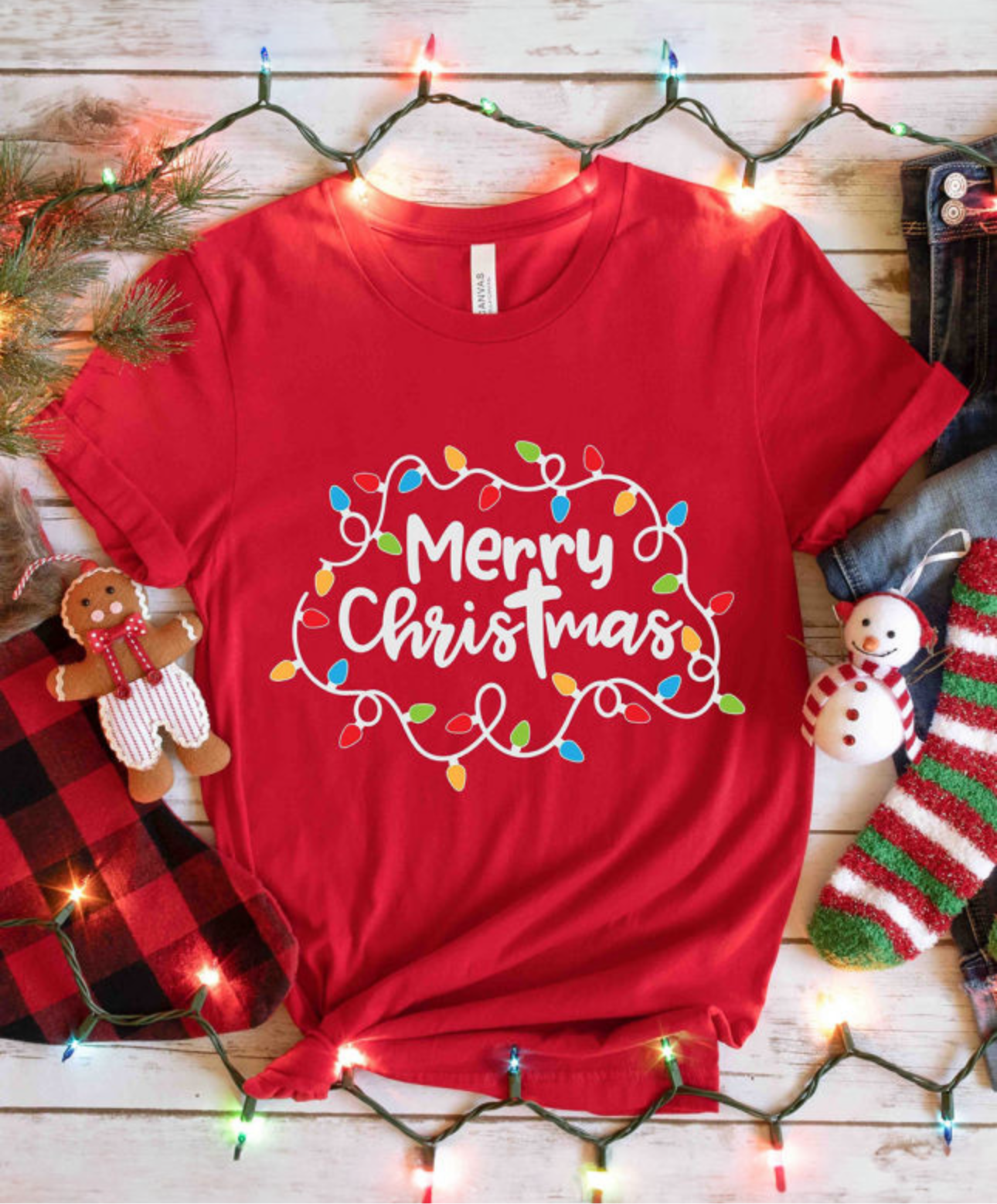 Christmas Lights Tee