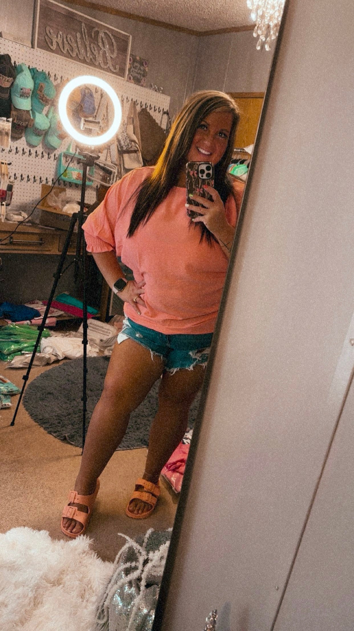 Coral Cutie Top