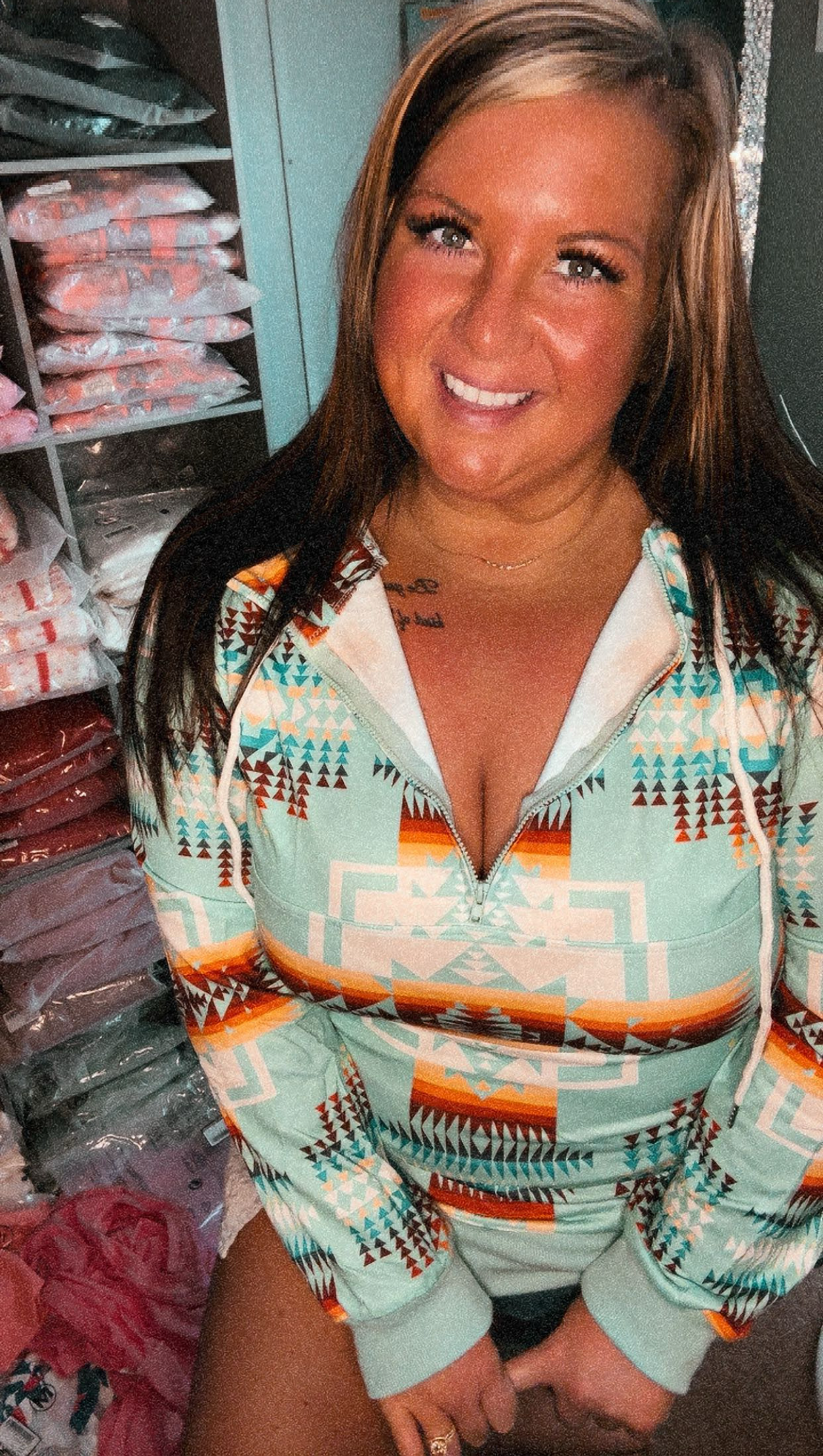 Western Girl 3/4 Zip