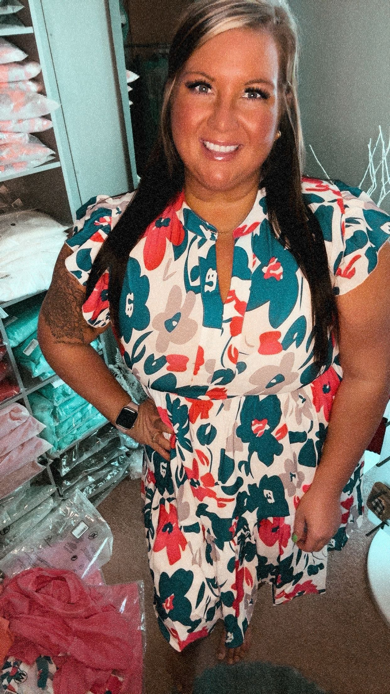 She’s a Foral Girlie Dress