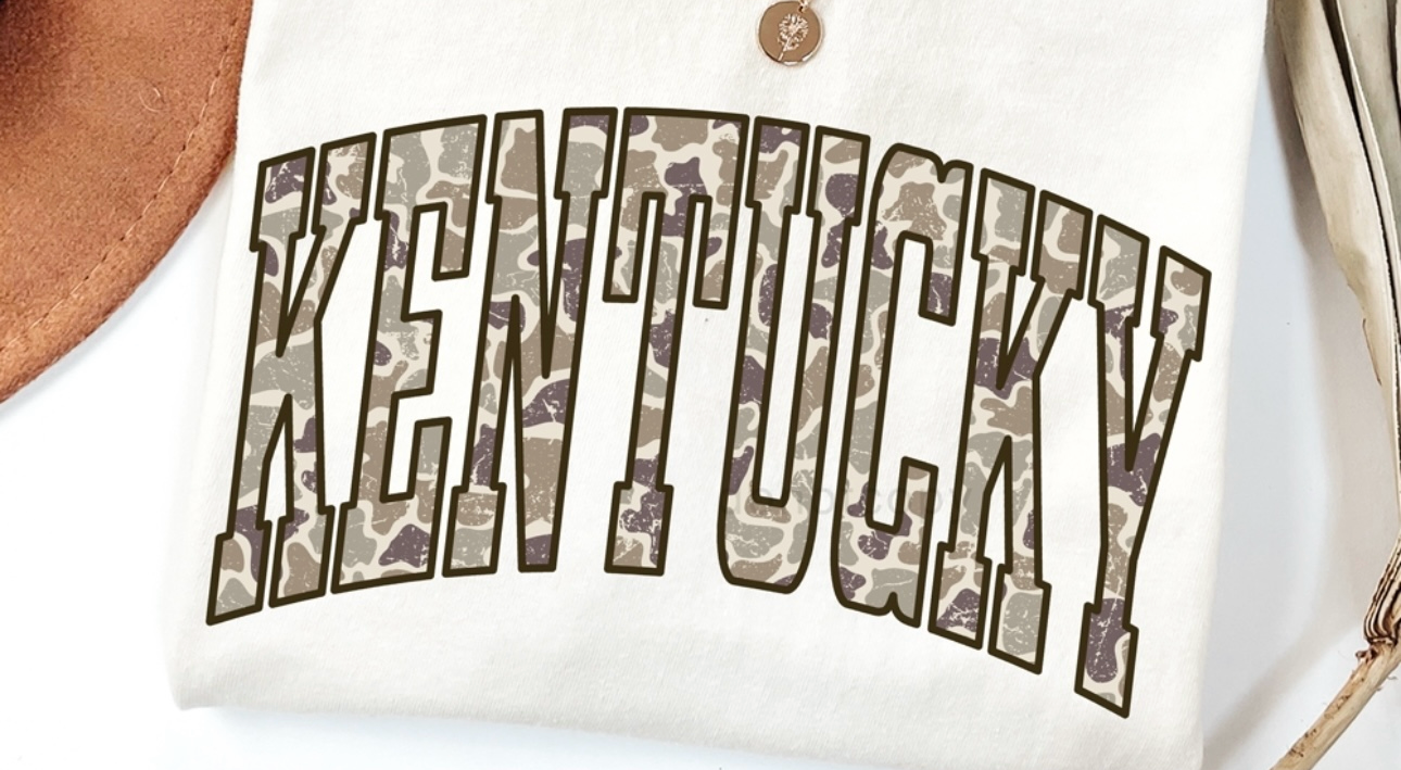 Kentucky Camo Design