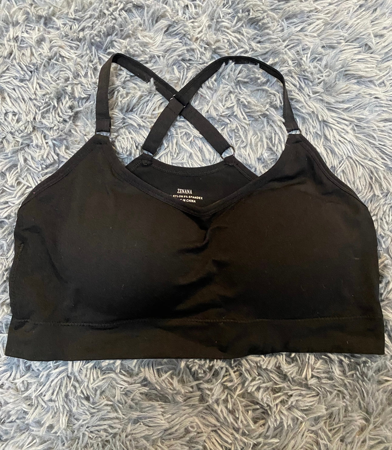 Black Sports Bra Bralette