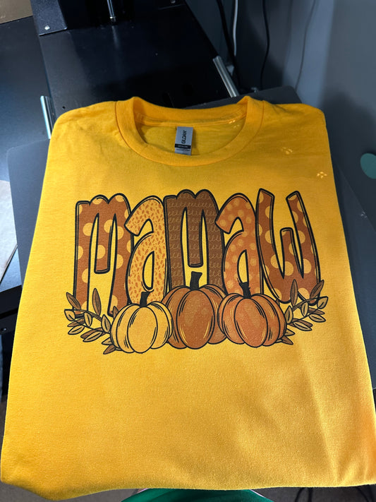 Mamaw Fall Tee