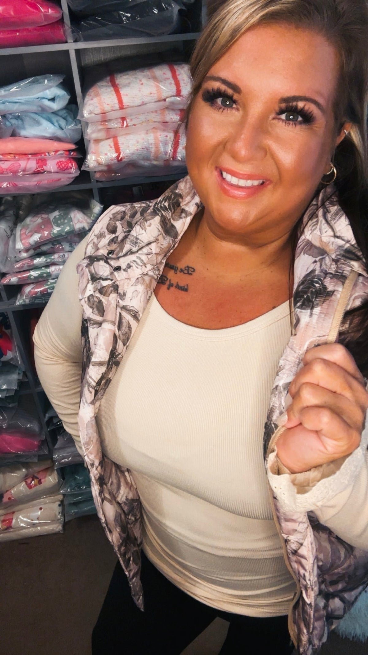 Beige Beautyy Top