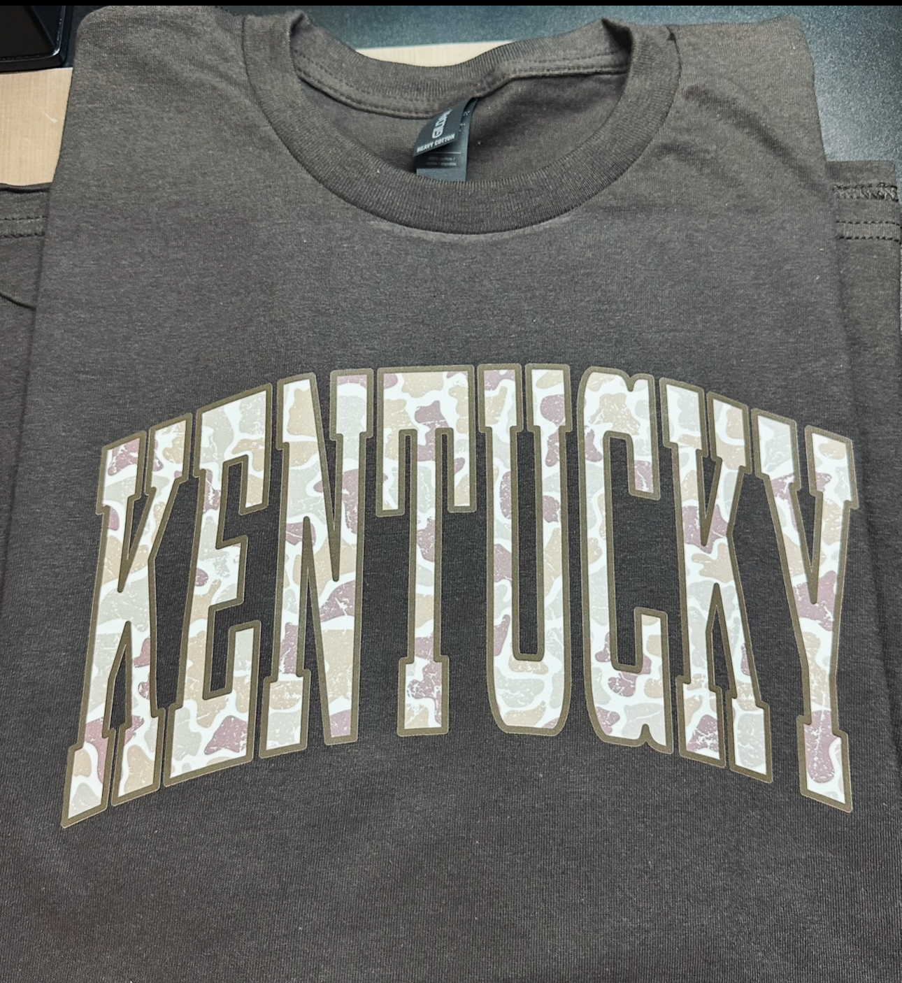 Kentucky Camo Design