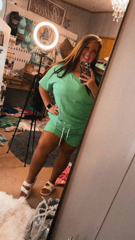 2Piece Green Girlie