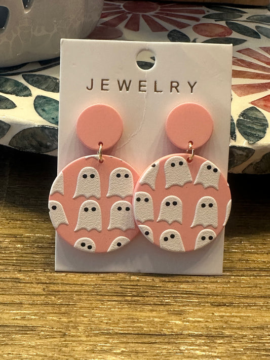 Blush Ghost Earrings