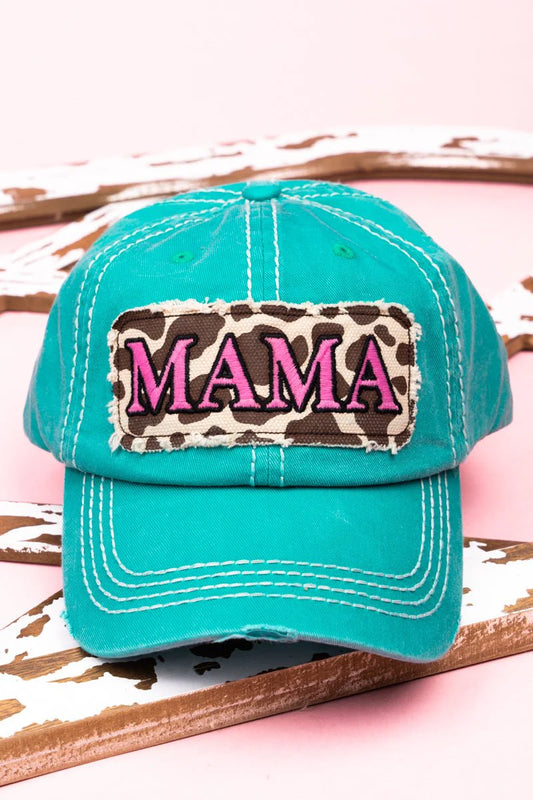 Mama Cow Print Hat