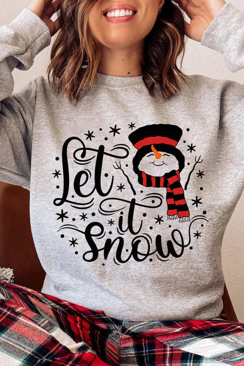 Let it Snow Sweatshirt