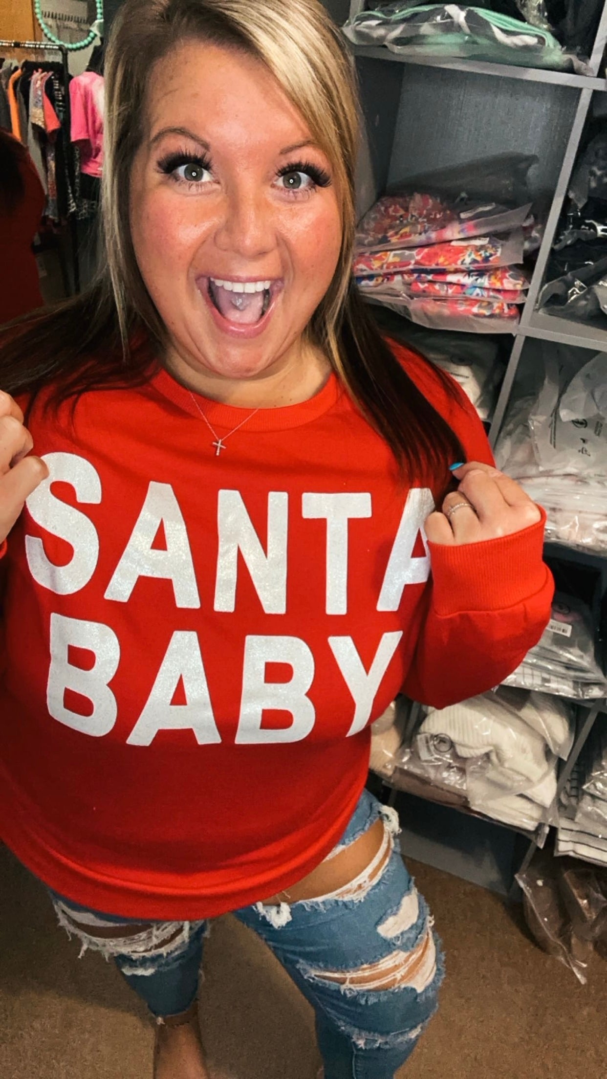 Santa Baby Sweatshirt