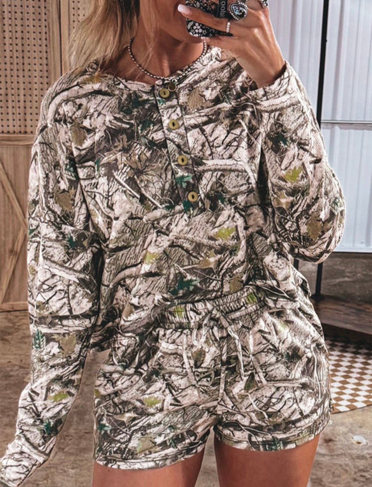 In The Woods Pj Set
