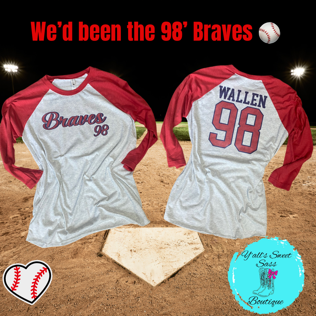 Braves 98’ Raglan Tee