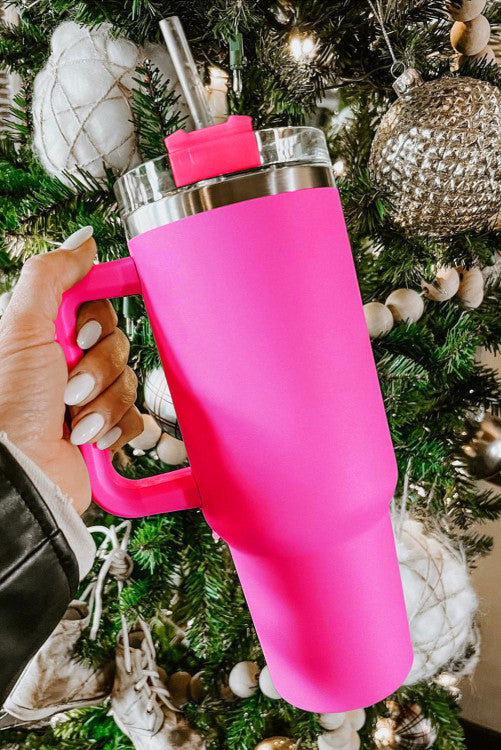 Hot pink Tumbler 40oz