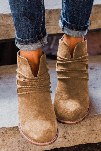 Brown Ankle Booties