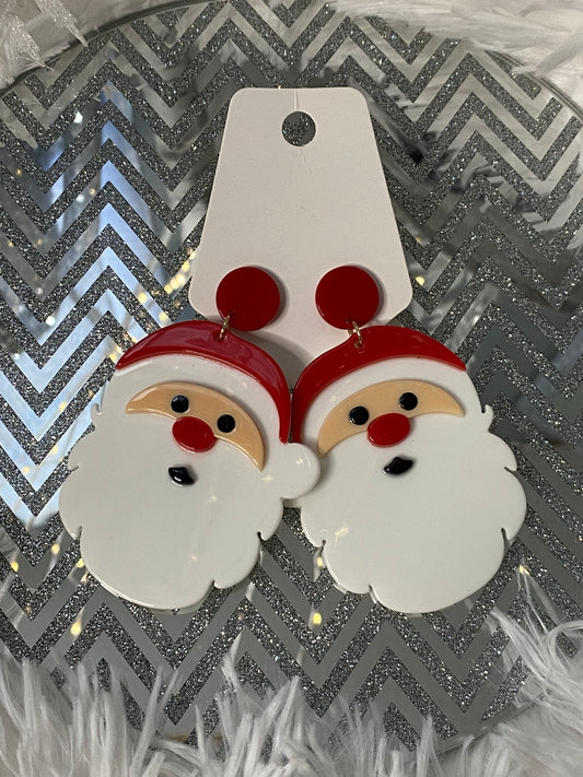 Santa Earrings