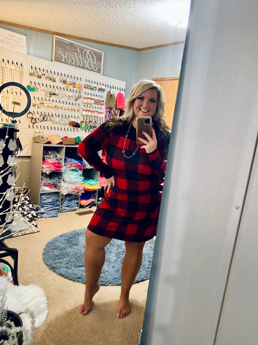 Buffalo Plaid Dress