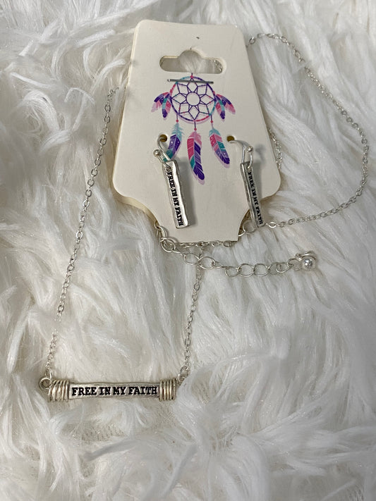 Free in my Faith Necklace